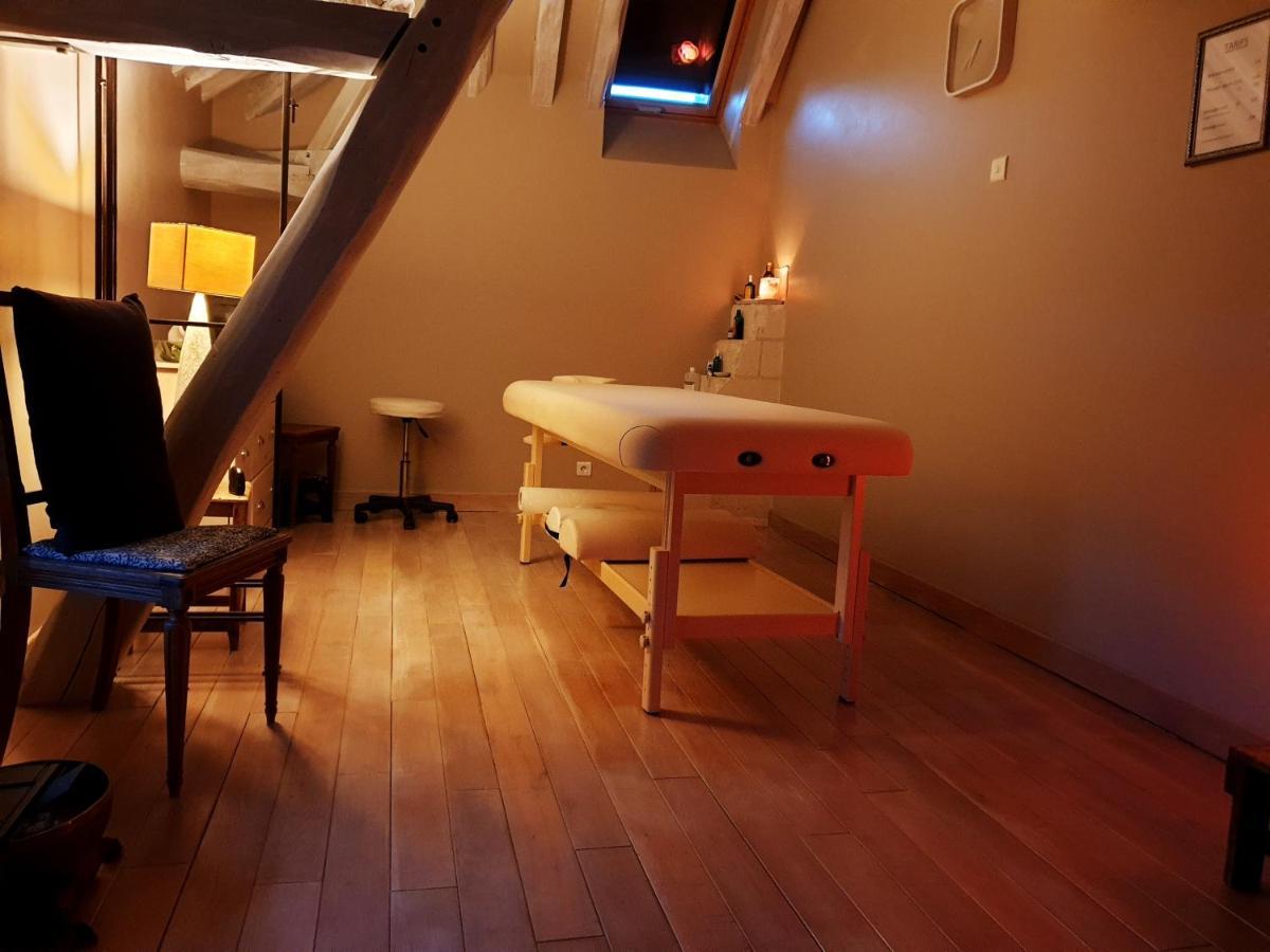 Chambre D'Hotes Des P'Tits Bonheurs Dosches Kültér fotó
